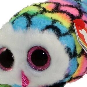 TY Teeny - HOOTIE the Owl 4" Plush